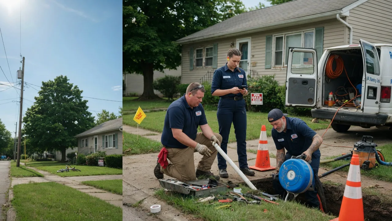 Sewer Line Repair in Dewey, IL near me